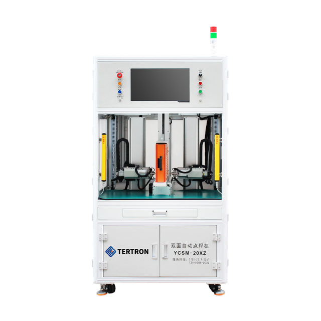 Máquina de soldadura por puntos de batería automática de doble cara de 8 ejes (TC-YCSM-20XZA)