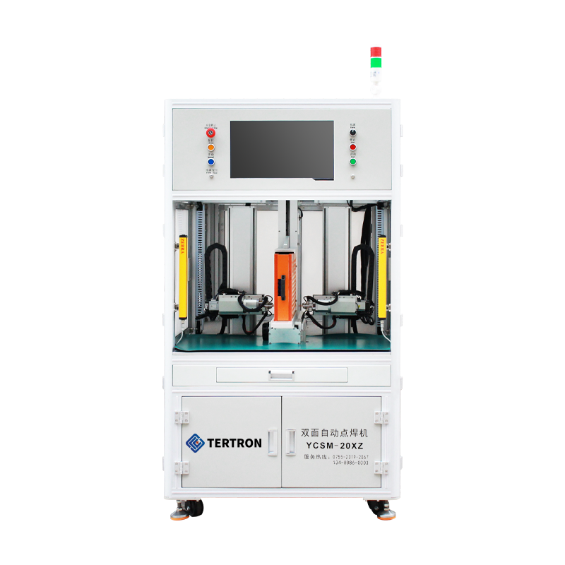 Máquina de soldadura por puntos de batería automática de doble cara de 8 ejes (TC-YCSM-20XZA)