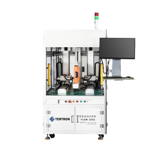 Máquina de soldadura por puntos de batería automática de doble cara de 9 ejes (TC-YCSM-20ZXC)