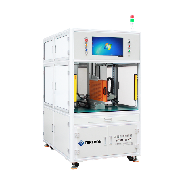 Máquina de soldadura por puntos de batería automática de doble cara de 8 ejes (TC-YCSM-20XZA)