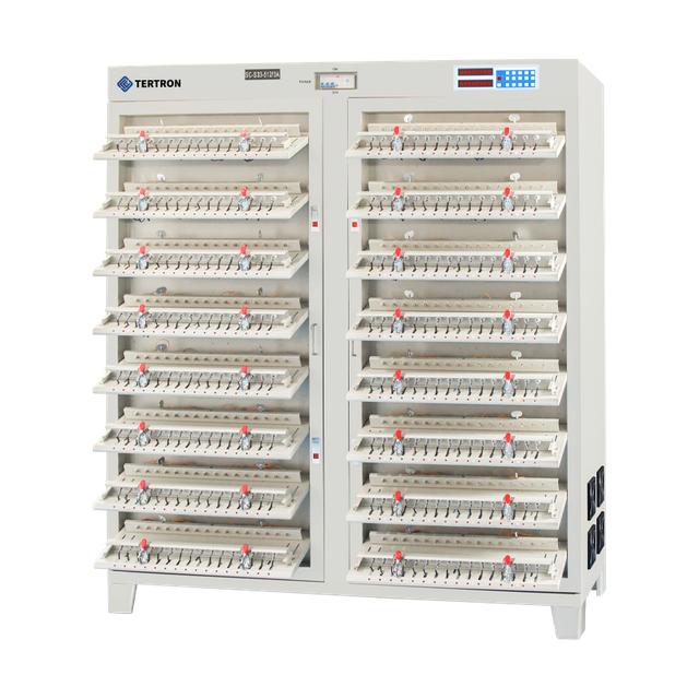 Máquina clasificadora de capacidad de ahorro de energía con batería cilíndrica de 512 canales (TCS33-512/3A)