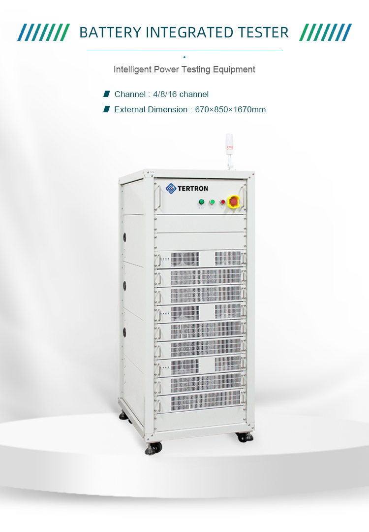 Máquina de envejecimiento de baterías de 100 V