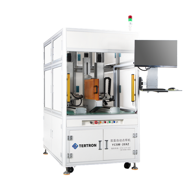 Máquina de soldadura por puntos de batería automática de doble cara de 9 ejes (TC-YCSM-20ZXC)